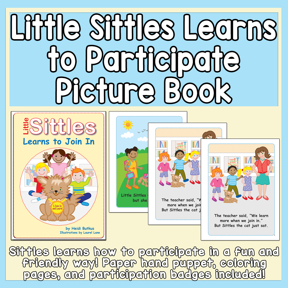 Little Sittles Learns to Join In Picture Book
