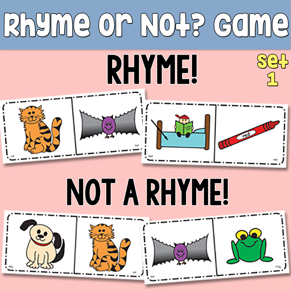Rhyme or Not Game Set 1 & 2