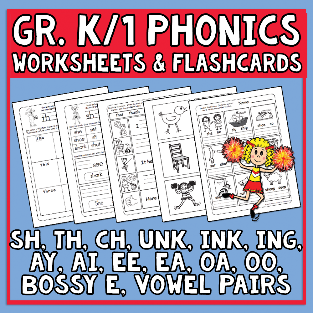 Phonics Sets 1+2 Worksheets