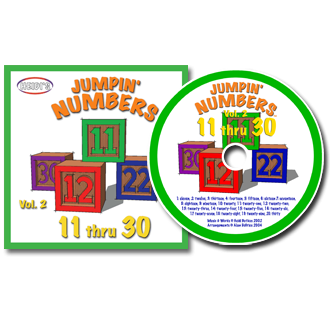 Jumpin' Numbers Vol. 2 CD