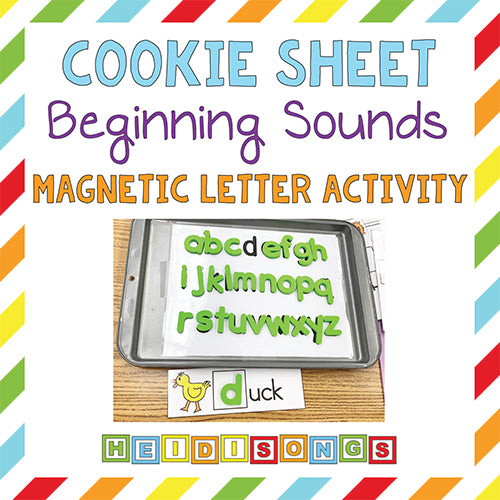 Alphabet Cookie Sheet Activities