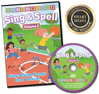 Sing & Spell the Sight Words - Volume 2 - Animated DVD