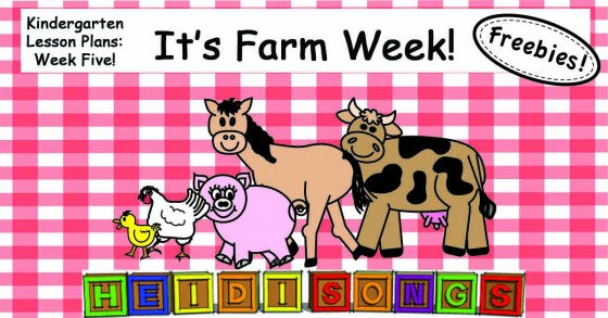 It’s Farm Week- (Get Your Freebies!)