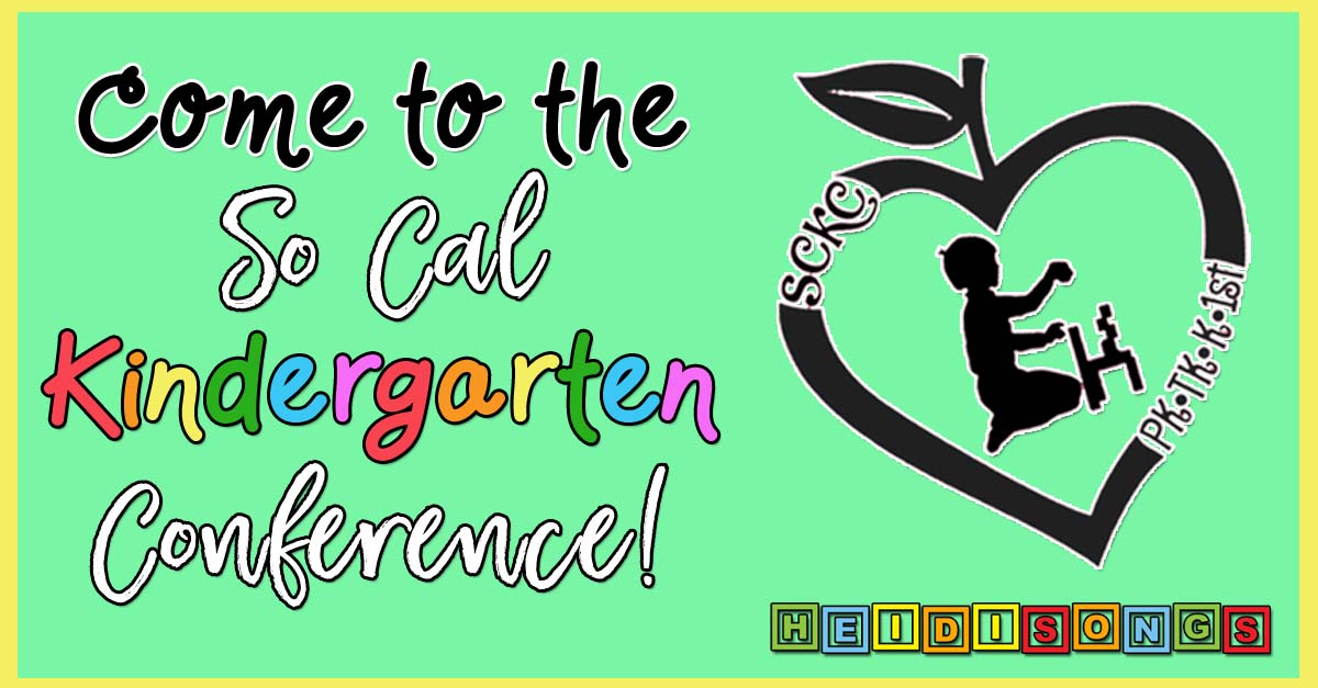 Come to the So Cal Kindergarten Conference!