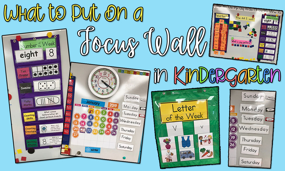 What to Put On a Focus Wall in Kindergarten