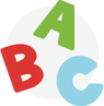 ABC letters icon