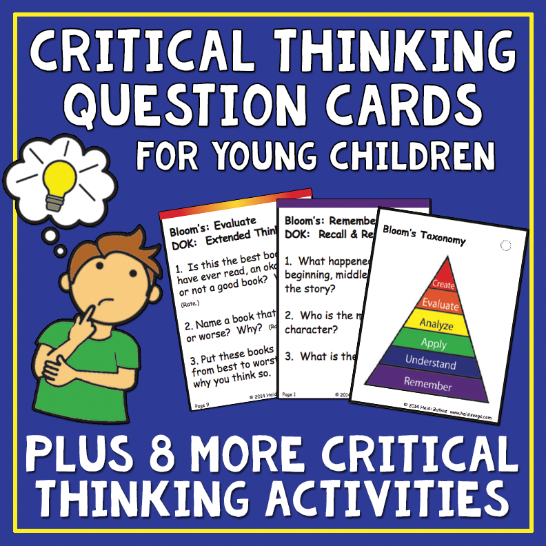 Critical Thinking Question Cards