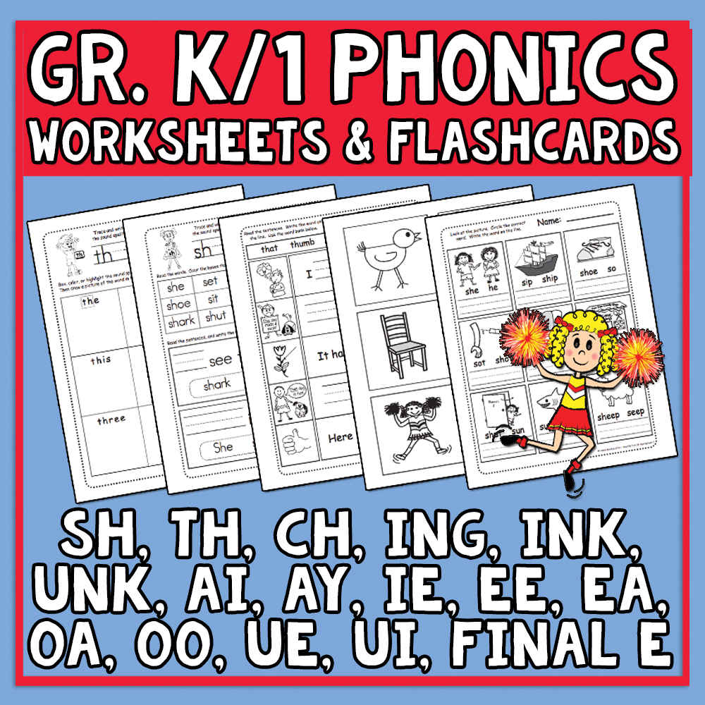 Phonics Sets 1+2 Worksheets