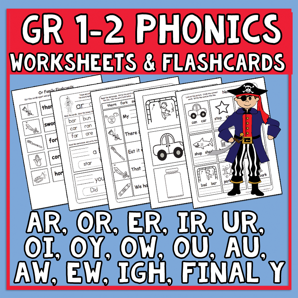 Phonics Sets 1+2 Worksheets