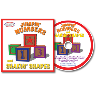 Jumpin' Numbers & Shakin' Shapes - Vol. 1 CD