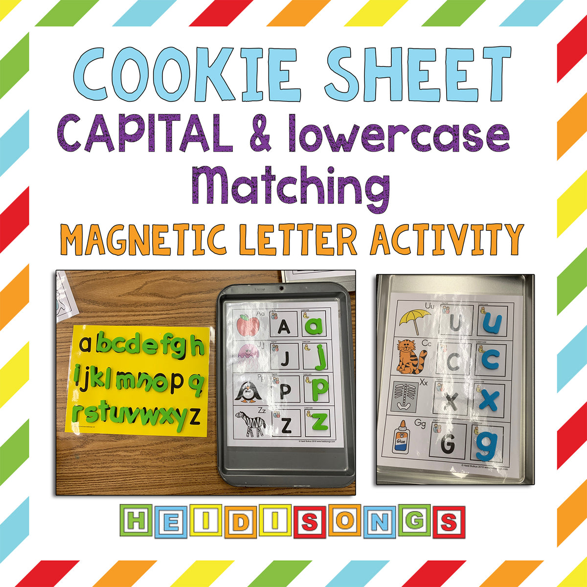 Alphabet Cookie Sheet Activities