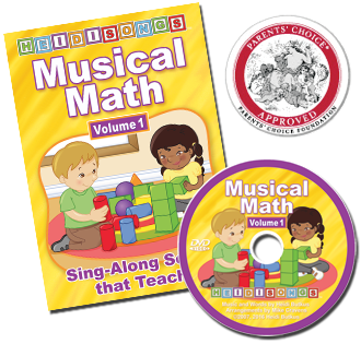 Musical Math Vol. 1 Animated DVD