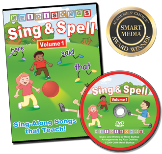 Sing & Spell the Sight Words - Volume 1 -  Animated DVD