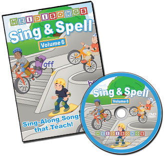 Sing & Spell the Sight Words - Volume 6 Animated DVD