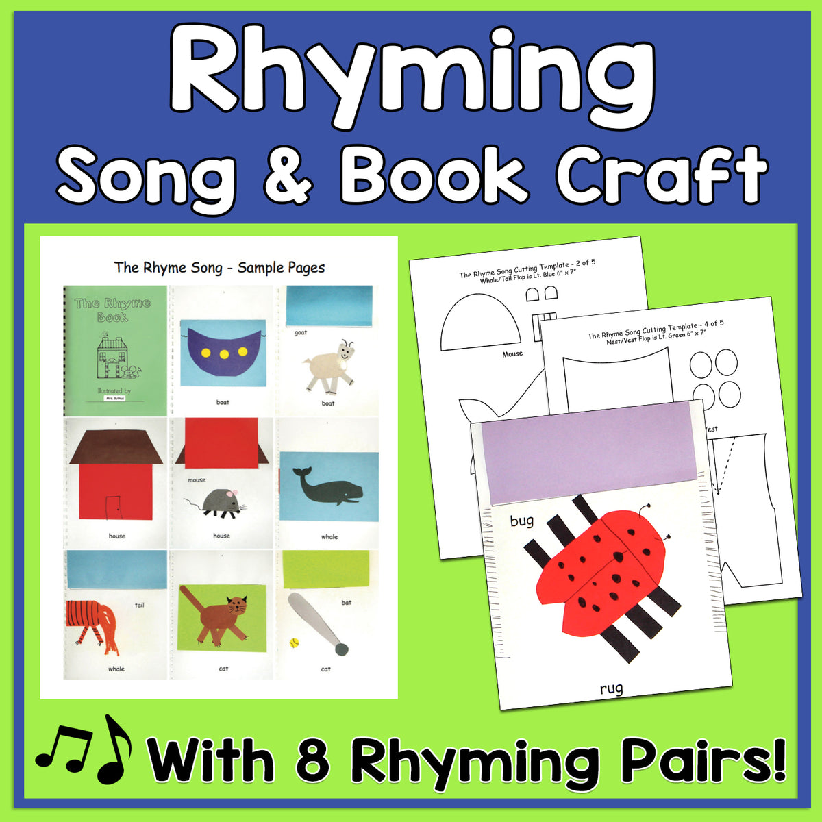 The Rhyme Song & Book Craft