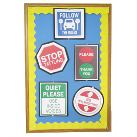 Classroom Management Poster & Coloring Set