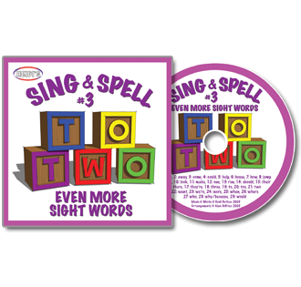 Sing & Spell the Sight Words - Volume 3 CD